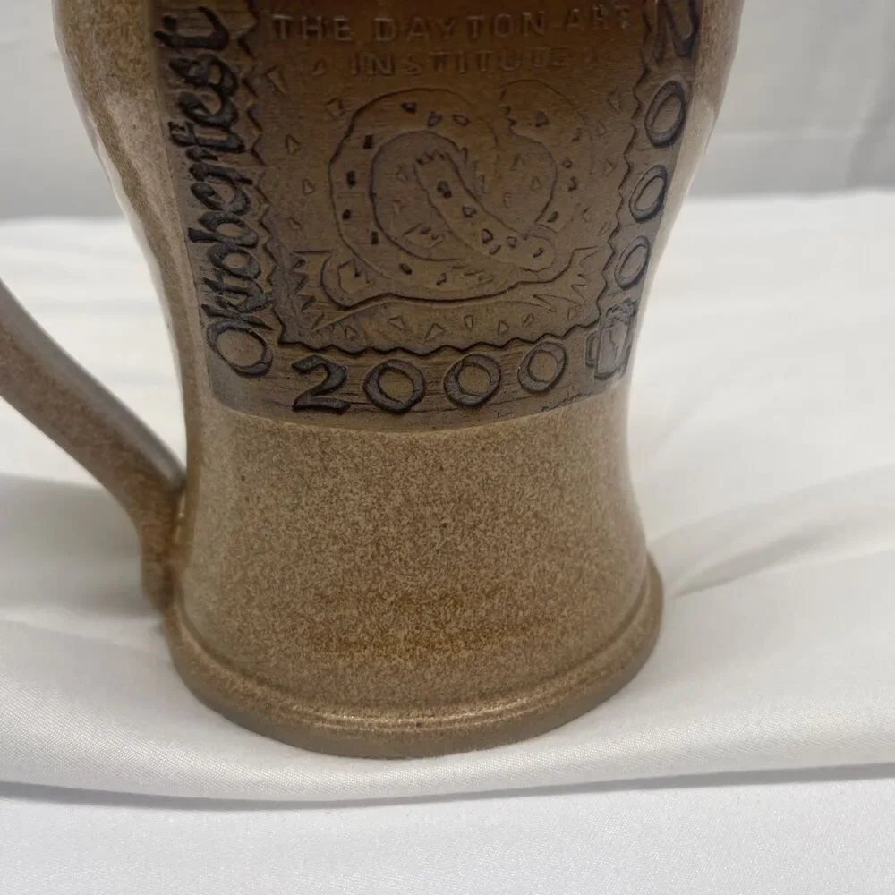 Dayton Ohio OKTOBERFEST Beer Stein Mug Pottery Greer 2000 Octoberfest DAI